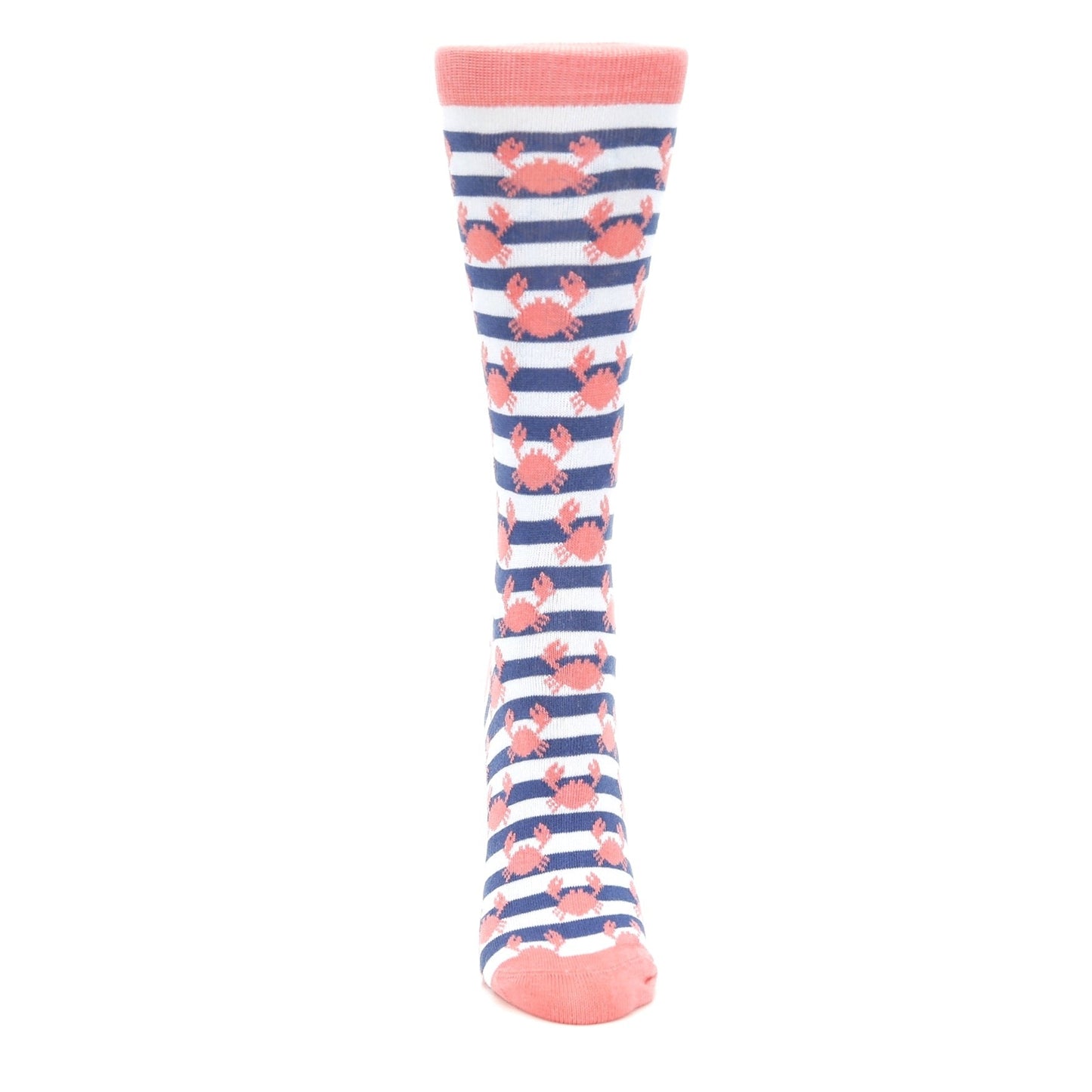 Blue Coral Crabs Women's Dress Socks
