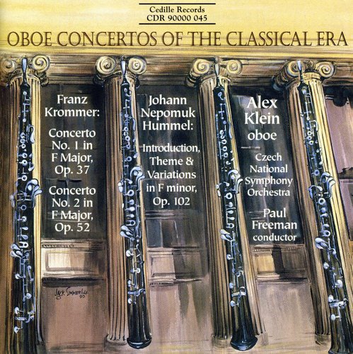 Klein,alex / Czech Nso, Freeman - Krommer: Oboe Cto #1 Op.37; #2 Op.52; Et Al - Music CD