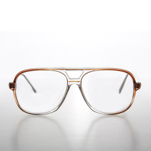 Square Retro Aviator Reading Glasses - Billy