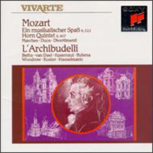 Mozart / Archibudelli - Musical Joke / Horn Quintet - Music CD