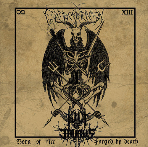 Kult Of Taurus / Aenaon Erevos - Born Of Fire Forged By Death - Music CD