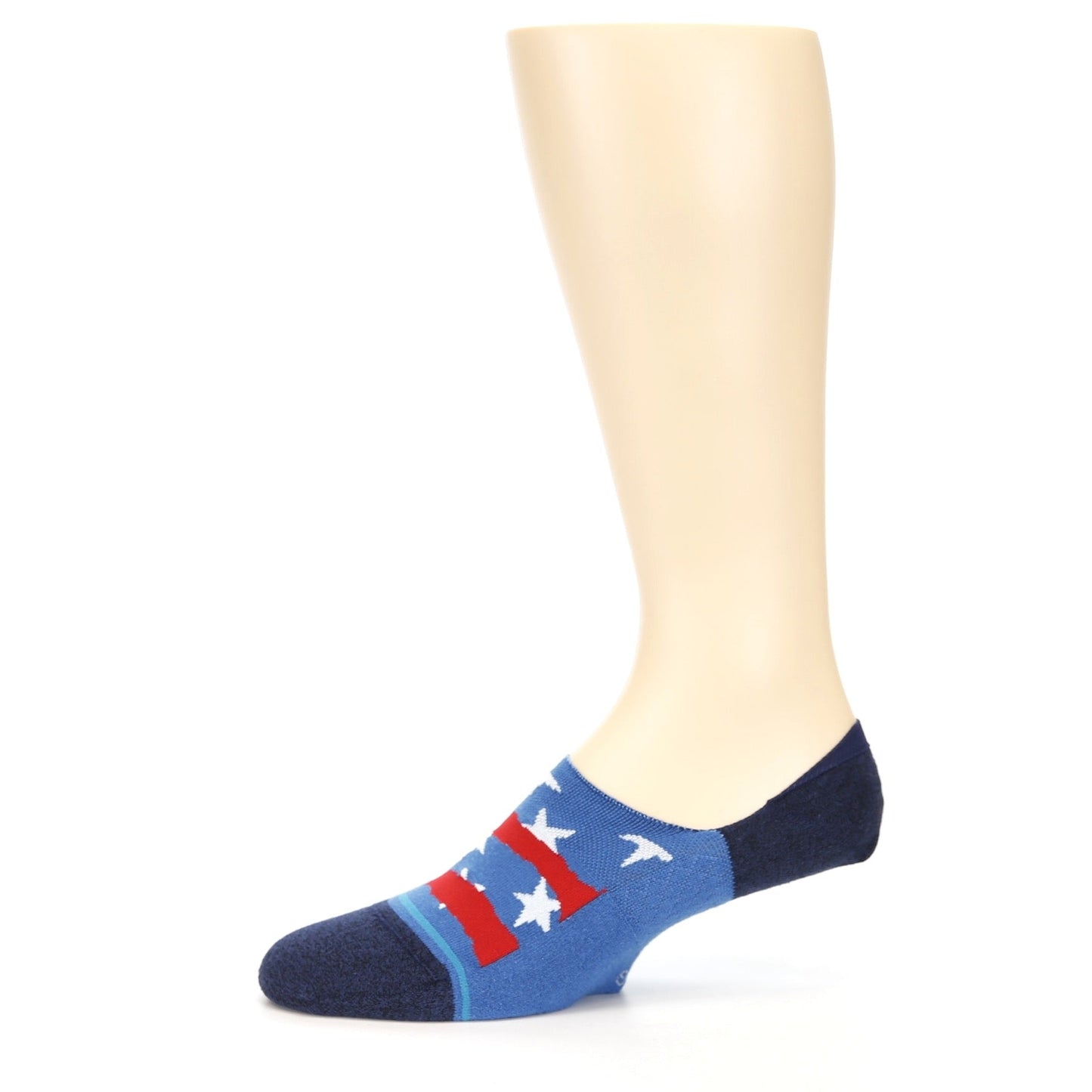 Freedom Stars and Stripes Socks - Men's No Show Socks