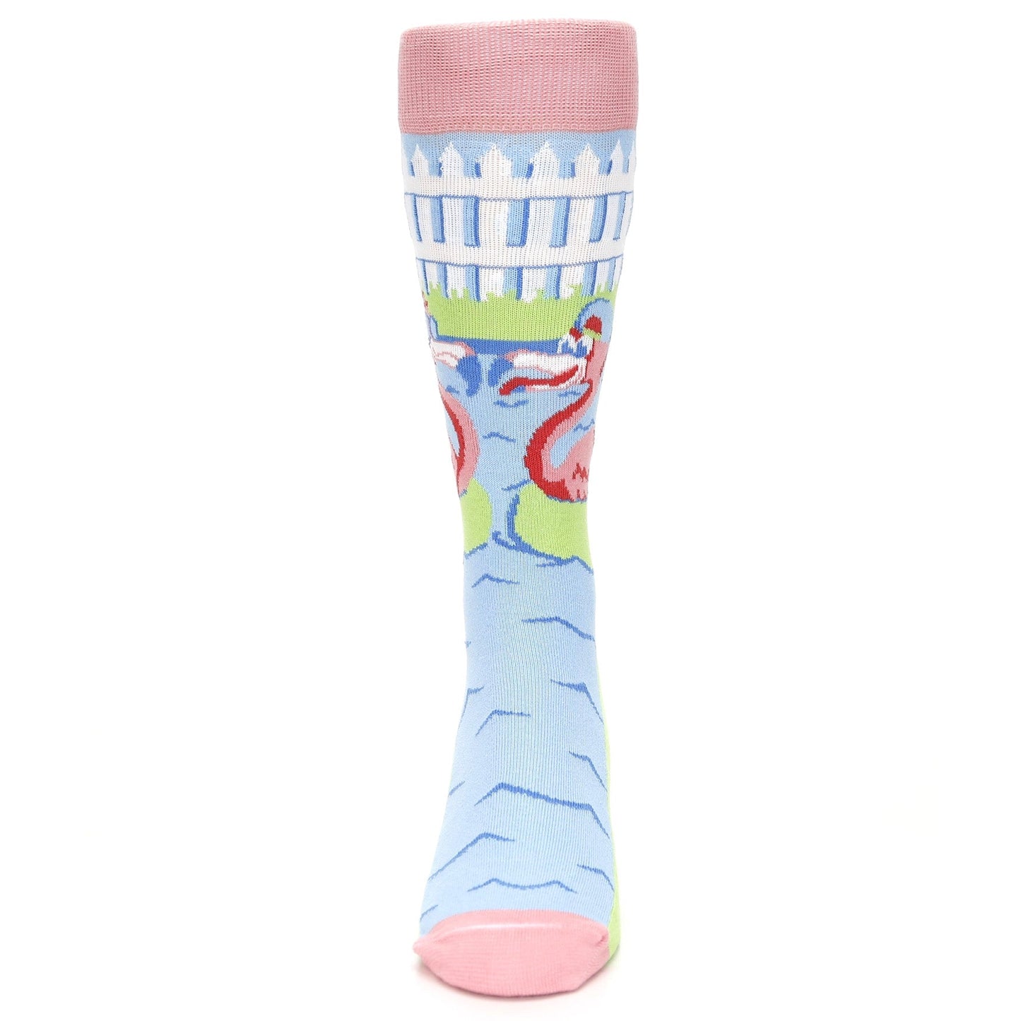 Flamingle Flamingo Socks - USA Made - Men's Novelty Socks