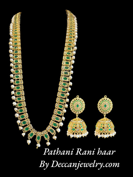 DLN50 long pathani style hyderabadi rani haar ( READY TO SHIP )