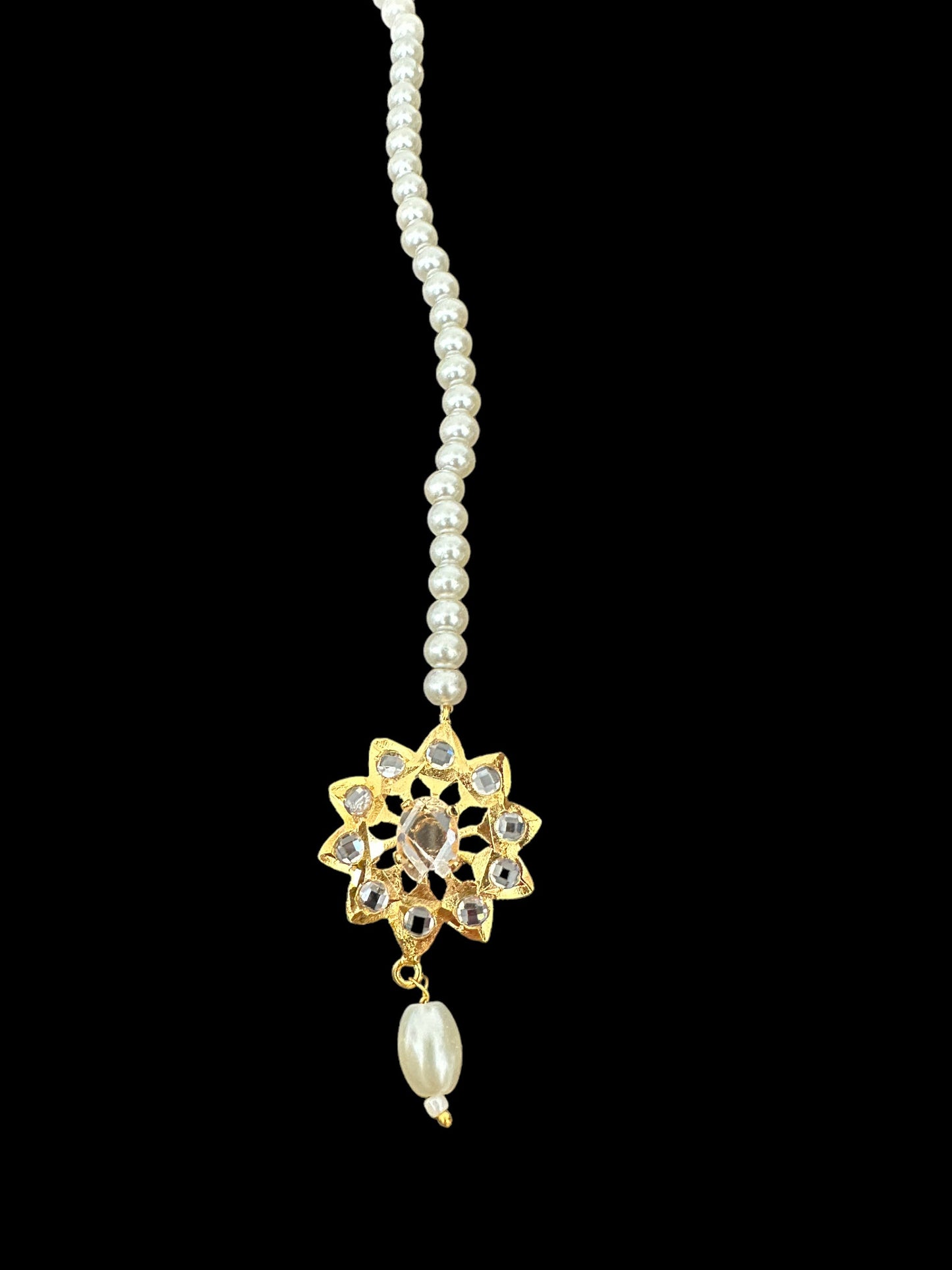 DJTK220 Gold plated small sized tika  (READY TO SHIP)