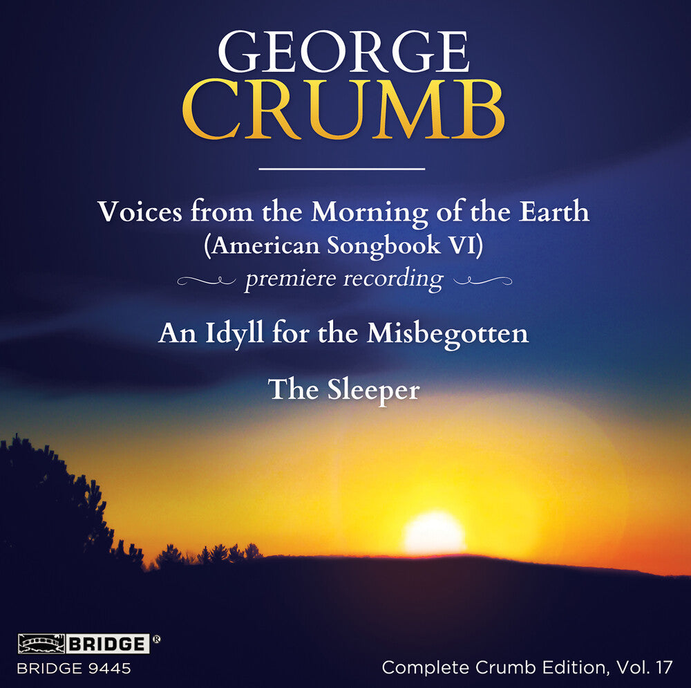 George Crumb / Rudich,Rachel / Colson,David - George Crumb 17 Music CD
