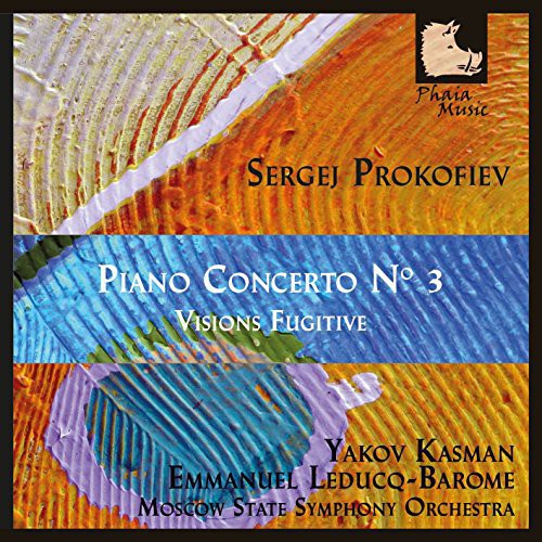 Porkofiev / Kasman / Leducq-Barome / Moscow State - Pno Con 3 & Visions Fugitive Music CD