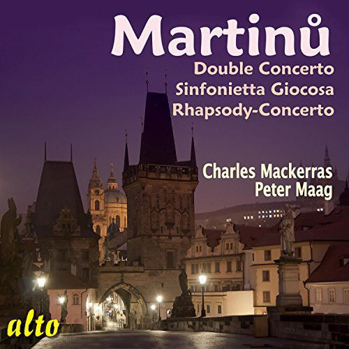 Martinu / Mackerras / Maag - Double Concerto / Sinfonietta Giocosa / Rhapsody - Music CD