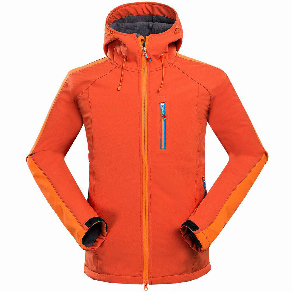 Men's Waterproof Softshell Jacket - Windproof Outdoor Performance