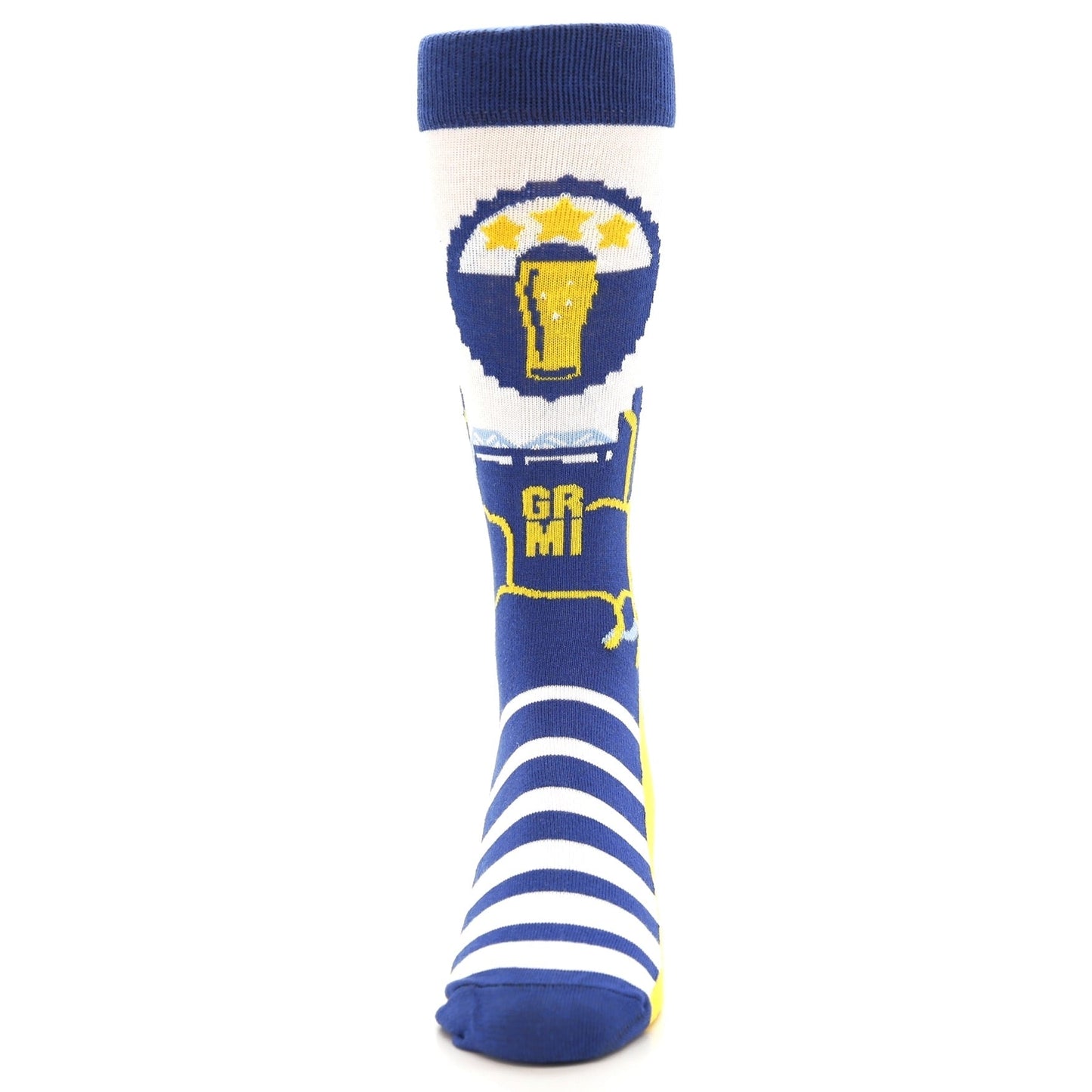 Beer City USA- USA Made- Men's Dress Socks