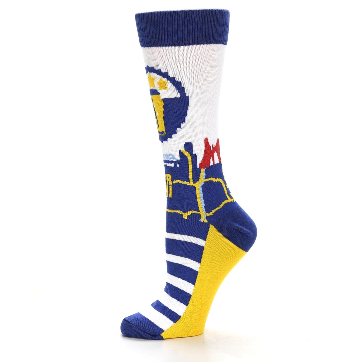 Beer City USA - USA Made- Women's Dress Socks