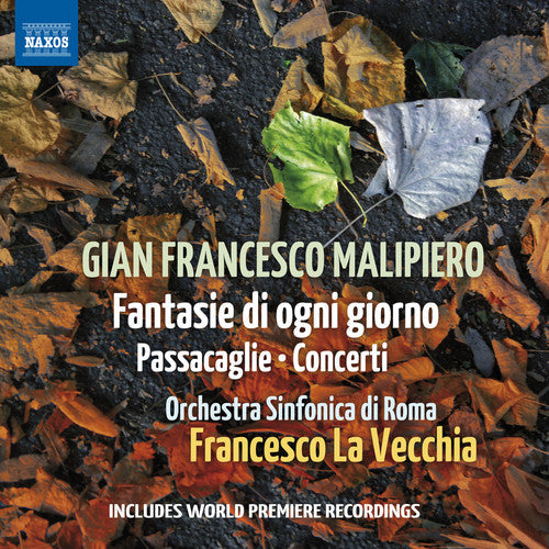 Malipiero / La Vecchia / Orch Sinfonica Di Roma - Works For Orchestra - Music CD