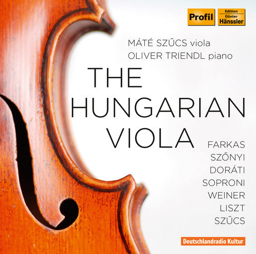 Szonyi / Soproni / Weiner / Szucs / Triendl - Hungarian Viola - Music CD