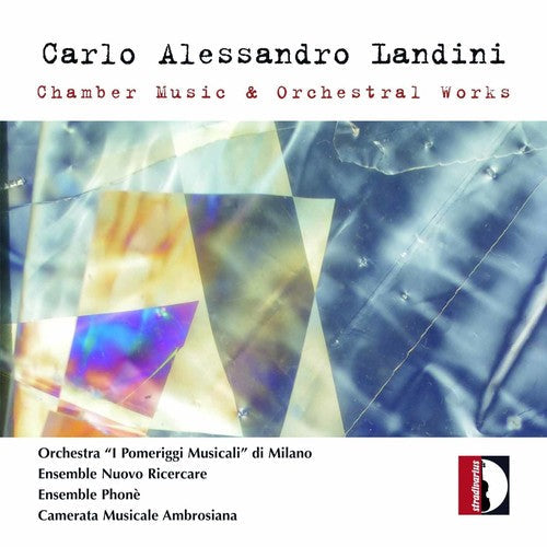 Landini,carlo Alessandro - Chamber Music & Orchestral Works - Music CD
