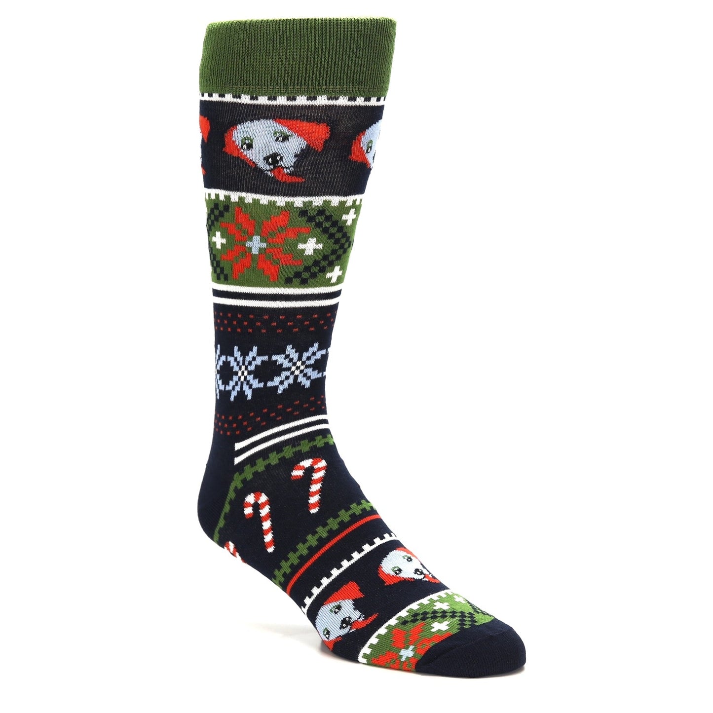 Christmas Baubles - Men's Sock Gift Box 2 Pack