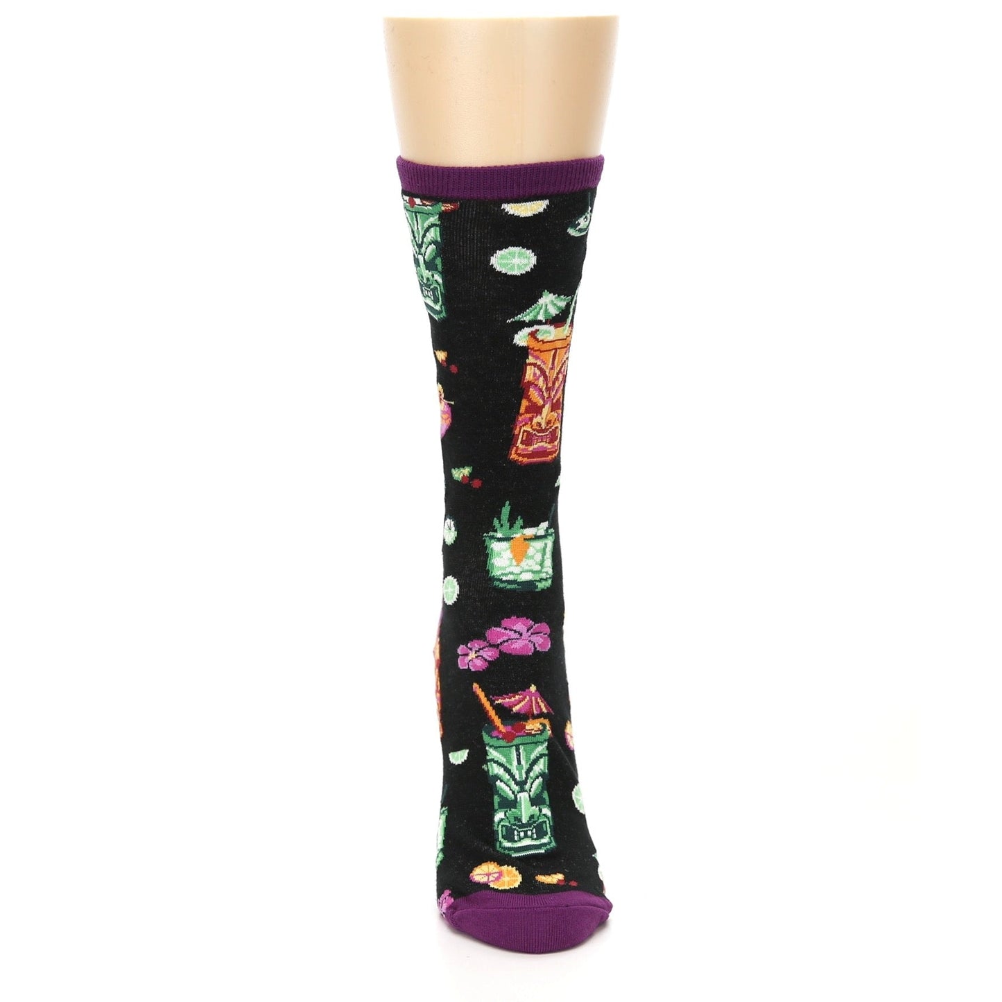 Tiki Drinks Women's Dress Socks