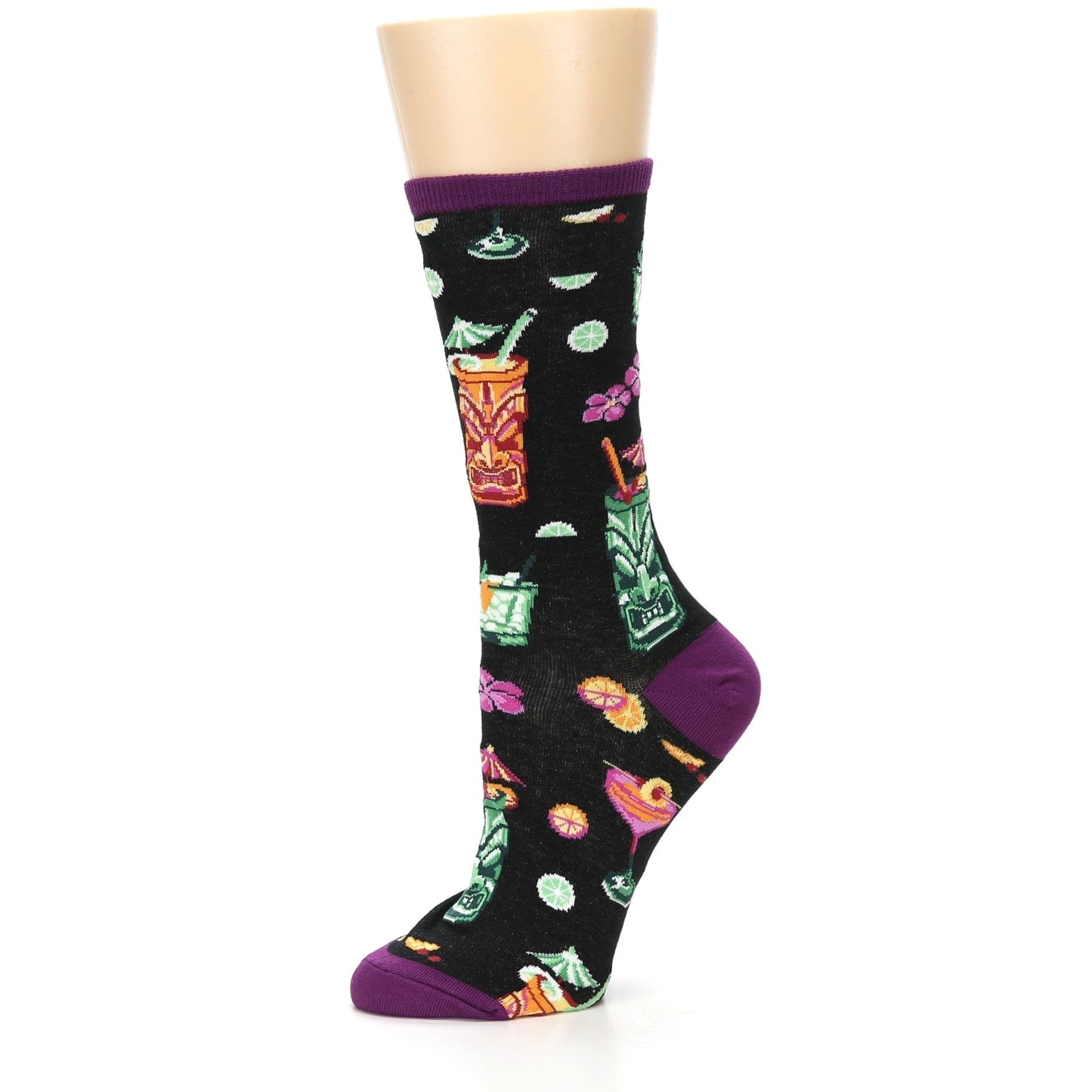 Tiki Drinks Women's Dress Socks