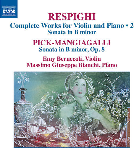 Respighi / Bernecoli / Bianchi - Son in B minor for Violin & Piano-Pick-Mangiagalli Music CD