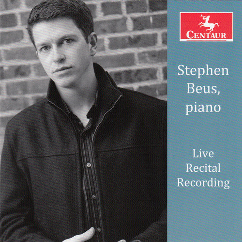 Bach / Mendelssohn / Liszt - Stephen Beus-live Recital Recording - Music CD