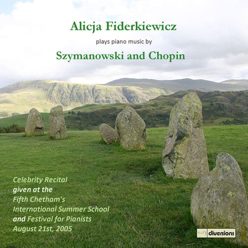 Szymanowski / Chopin - Alicja Fiderkiewicz Celebrity Recital - Music CD