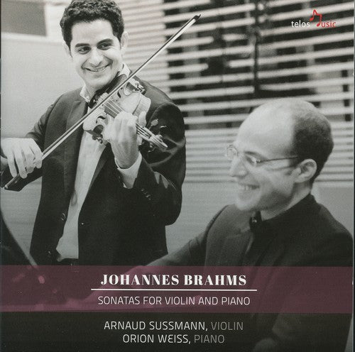 Brahms / Sussmann / Weiss - Sons For Vln & Pno - Music CD