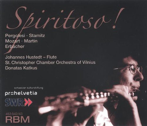 Pergolesi / Martin / Erbacher - Spriritoso Flute Cons - Music CD