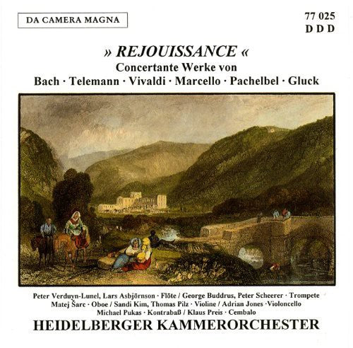 Bach / Gluck / Marcello / Vivaldi - Rejouissance (Konzertante Werk) Music CD