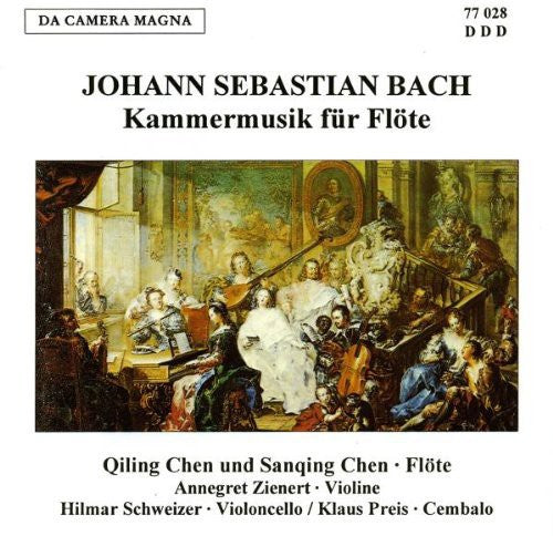 Bach,j.s. / Zienert / Schweizer - Flute Sons Bwv 1013 1033 10 - Music CD