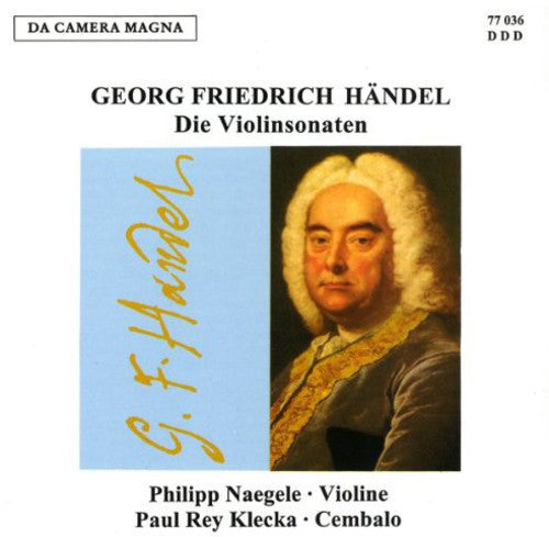 Handel / Naegele / Klecka - Violin Sons Hwv 361 364 368 - Music CD