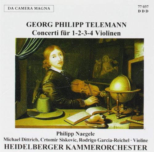 Telemann / Heidelberger Kammer - Con for 1-2-3-4 VNS Music CD
