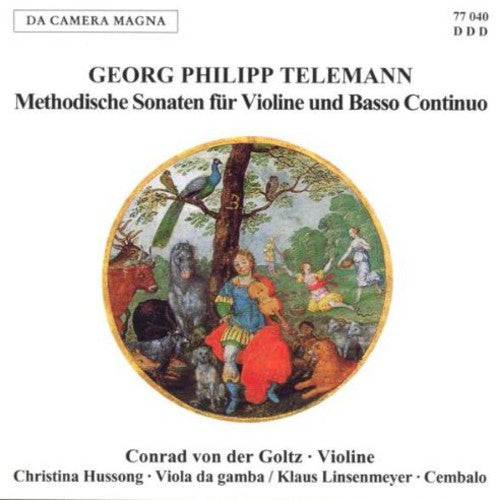 Telemann / Goltz - Methodische Sonaten Fur Violin - Music CD