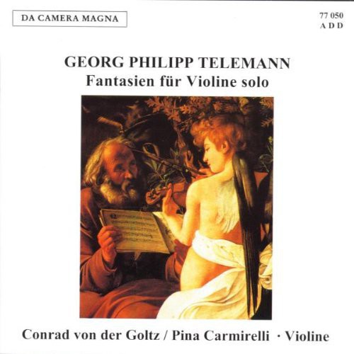 Telemann / Carmirelli - Fantasias For Solo Violin - Music CD