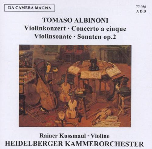 Albinoni / Kussmaul / Heidelberg - Violin Cons - Music CD