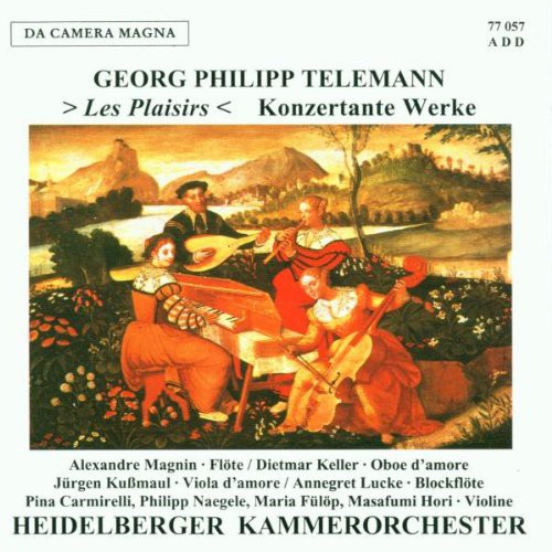 Telemann / Lucke - Les Plaisirs-konzertante Werke - Music CD