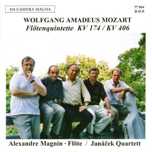 Mozart / Magnin - Flute Qnts Kv 174 & 406 - Music CD