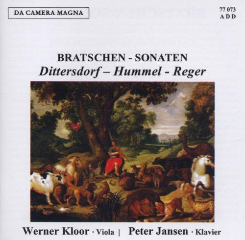 Dittersdorf / Hummel / Reger / Kloor - Sons For Viola - Music CD