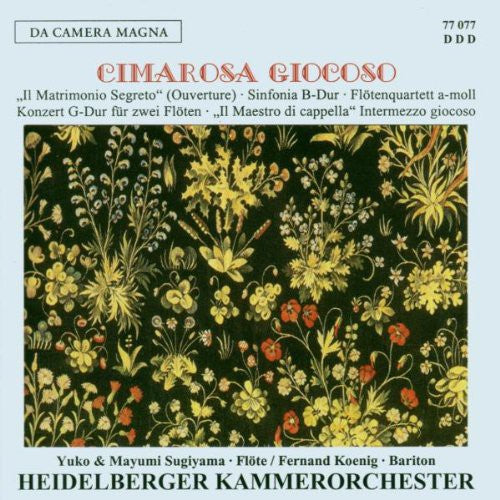 Cimaros / Sugiyama / Koenig / Preis - Sinfonia Concerto For 2 Flutes - Music CD