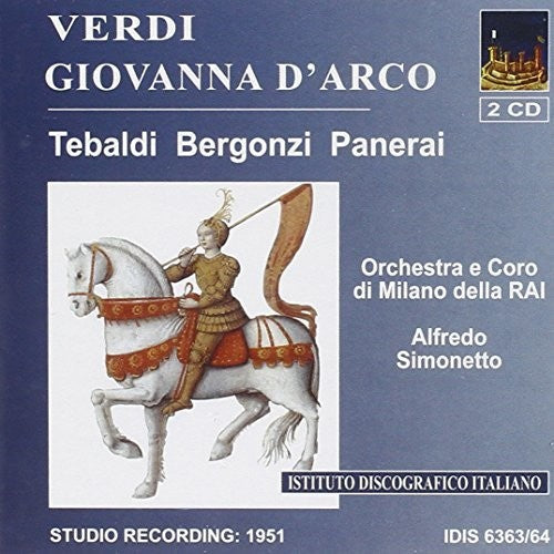 Verdi / Bergonzi / Massaria - Giovanna Darco - Music CD