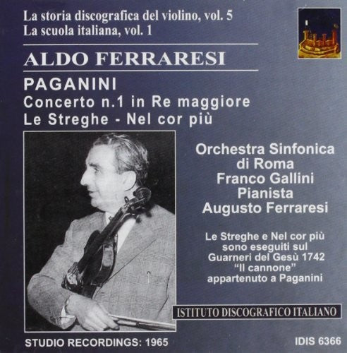 Paganini / Ferraresi / Gallini - La Storia Discografica Del - Music CD