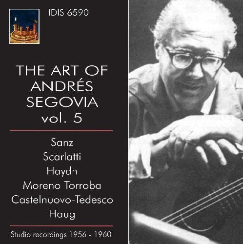Castelnuovo-tedesco - Art Of Segovia 5 - Music CD