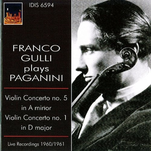 Paganini / Gulli / Rossi - Franco Gulli Plays Paganini - Music CD