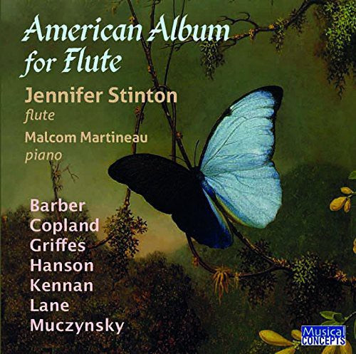 Stinton,jennifer / Martineau,malcolm - American Album For Flute - Music CD