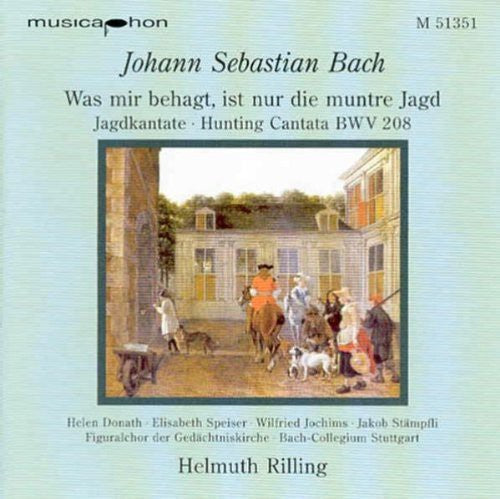 Bach / Donath / Bach Collegium Stuttgart / Rilling - Cantats Bwv 208 / Hunting Cantata - Music CD
