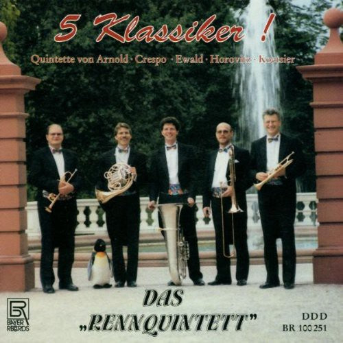 Renn Quintet - 5 Classics For Brass Quintet: Crespo, Arnold, Etc - Music CD