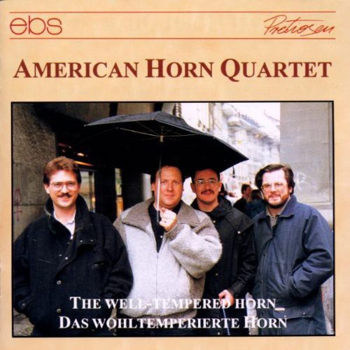 American Horn Quartet - Well-tempered Horn: Bach, Lotti, Telemann, Et Al - Music CD