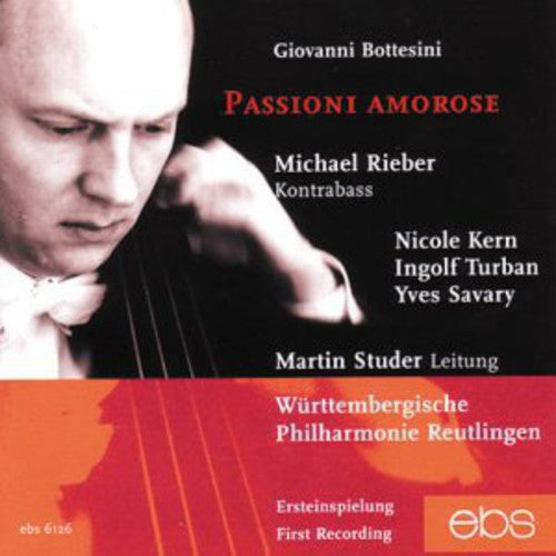 Bottesini / Rieber / Studer / Wurttemberg Phil - Passioni Amorose - Music CD