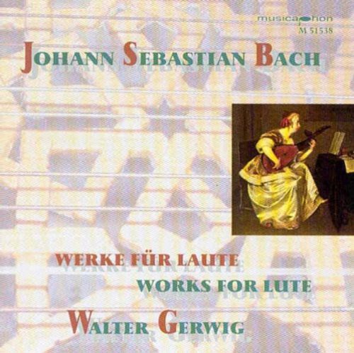 Bach / Gerwig - Works For Lute: Original & Transcription - Music CD