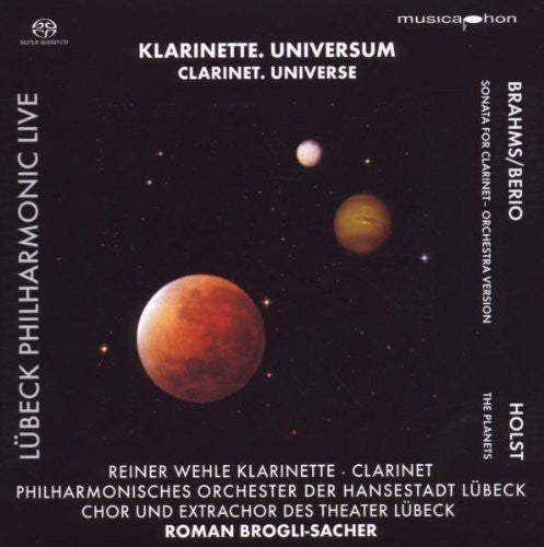 Brahms / Holst / Lubeck Philharmonic Orch - Clarinet Universe: Lubeck Philharmonic Live 5 - Super Audio CD