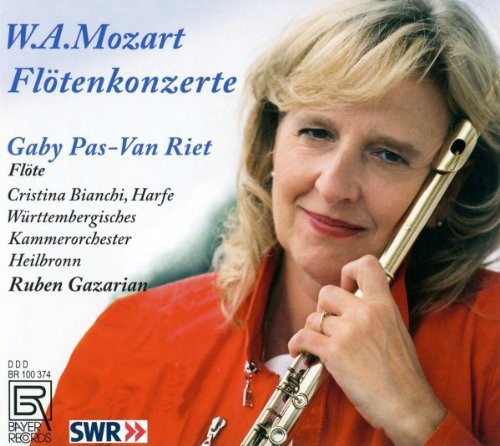 Mozart / Pas-Van Riet / Bianchi / Gazarian - Flute Con 1 & 2 Music CD