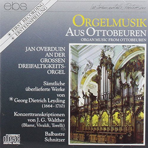 Leiding / Overduin - Organ Music From Ottobeuren - Music CD